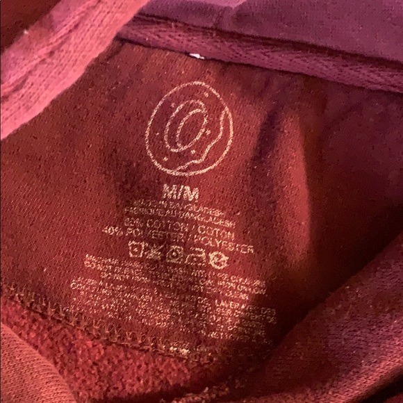 Maroon Odd future hoodie - Picture 3 of 3